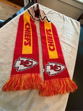 Kansas City Chiefs Red & Yellow Team Scarf